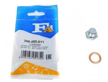 Болт зливу оливи + шайба Citroen BX/Peugeot 205/309/405 -96 (M16x1.5) (Fa1) 153.520.011 153.520.011 фото