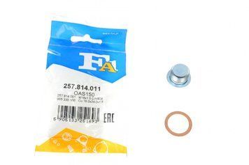 Болт сливной масла + шайба BMW 5 (E60)/7 (E65)/X5 (E53/F15) (M18x1,5) (Febi Bilstein) 31704 257.814.011 фото