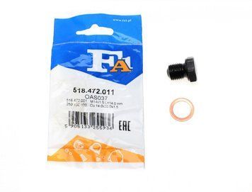 Болт зливу оливи + шайба VW T5 2.0 TSI 11-15 (M14x1.50x12) (Fa1) 257.807.011 257.807.011 фото