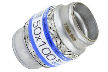 Гофра глушника 50x100 (3-х шарова) EuroEx 77805 фото