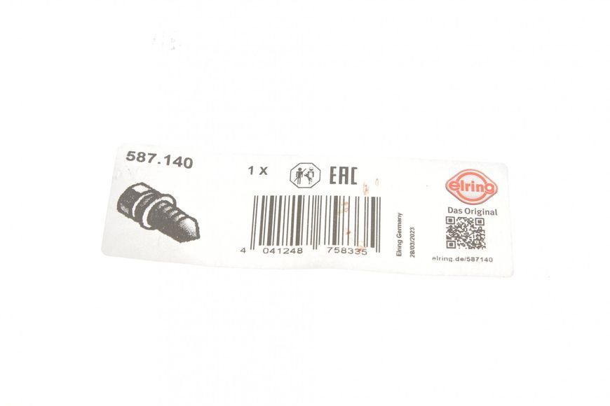Болт сливной масла BMW X5 (E70/F15/F85)/X6 (E71/E72/F16/F86) 06-19 N62/N63/S63 (Elring) 587.140 587.140 фото