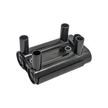 Катушка зажигания (модуль) Джили МК GEELY MK 06-, EMGRAND EC7 11- (3 контакта) SHIKOO 1086001171 КОРЕЯ 31634 фото