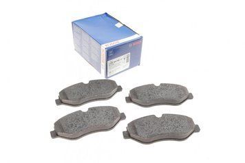 Колодки тормозные (передні) MB Sprinter (906,907,910) 210-519CDI/VW Crafter 30-35/30-50 06-(спарка) (Bosch) 0 986 494 194 0 986 494 194 фото